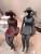 statuettes en gres noir Patricia